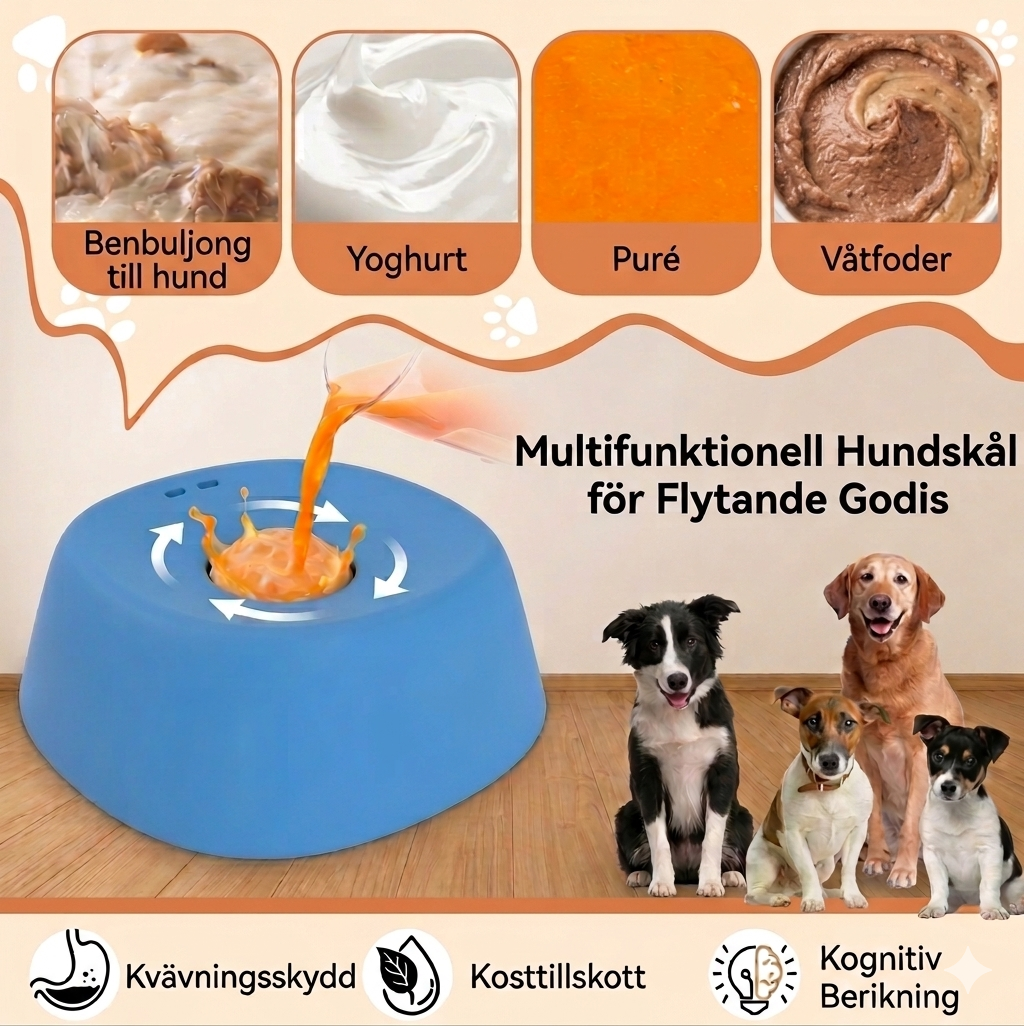 CalmBowl™ – Anti-Stresskål för hundar