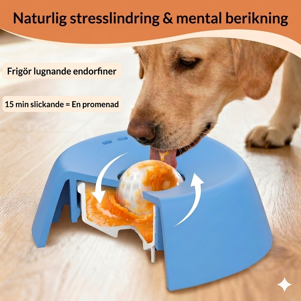CalmBowl™ – Anti-Stresskål för hundar